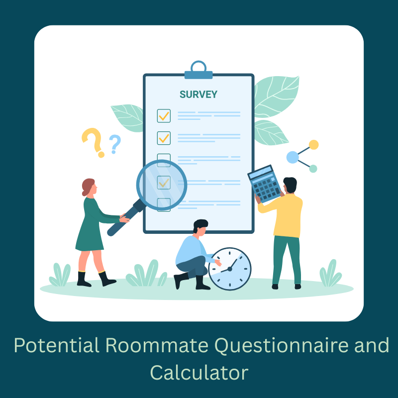 Roommate Compatibility Test | Roommate Agreement Template | Living Together Guide